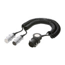 7P-15P - Adapteranschlussstecker 15-polig 24N + 24S Alu -...