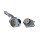 7P - Steckdose 24S 7B Metall - ISO 3731