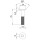 Senkschraube mit Innensechskant, verzinkt, M 12 × 25 - 8.8, DIN 7991/ISO 10642