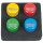 RDKS / TPMS Reifenentlüfter-Satz, 4-tlg - KS Tools 100.1185