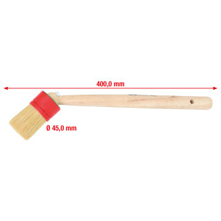 Rundwinkelpinsel für Reifenmontierpaste, Ø 45mm - KS Tools 100.4020