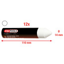 Signierkreide, weiss, 12er Pack - KS Tools 100.4050