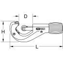 Teleskop-Rohrabschneider, 3-42mm - KS Tools 103.5050