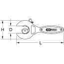 Ratschen-Rohrabschneider, 8-28,5mm - KS Tools 104.5002