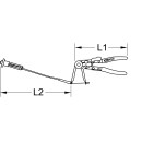 Universal-Schlauchschellenzange mit Bowdenzug, 630mm - KS Tools 115.0908