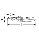 Schlauchschellenzange, Variante1, 220mm - KS Tools 115.1046
