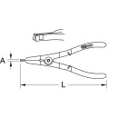 Sprengring-Zange, ausgeformte Spitzen, 240mm - KS Tools 115.1049