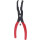 Trim-Clip-Zange, Zangenende 35°, 190mm - KS Tools 115.1087