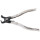 Click-Schlauchschellenzange, abgewinkelt - KS Tools 115.1179