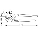 Profi-Wasserpumpenzange, 66mm - KS Tools 115.1351