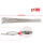 Edelstahl Kabelbinder mit Kugelverschluss, 4,6x250mm, 100 Stück - KS Tools 115.1592