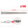 Edelstahl Kabelbinder mit Kugelverschluss, 4,6x350mm, 100 Stück - KS Tools 115.1593