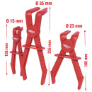 Schlauch-Abklemm-Zangen-Satz 90°, 3-tlg - KS Tools...