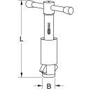 Ventilfix, 161mm - KS Tools 116.2000