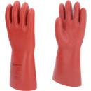 Elektriker-Schutzhandschuh mit mechanischem Schutz, Größe 11, Klasse 3, rot - KS Tools 117.0079