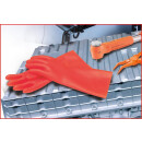 Elektriker-Schutzhandschuh mit mechanischen und thermischen Schutz, Größe 10, Klasse 00, rot - KS Tools 117.0084