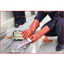 Elektriker-Schutzhandschuh mit mechanischen und thermischen Schutz, Größe 12, Klasse 1, rot - KS Tools 117.0092
