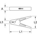 Kunststoff-Klammer mit Schutzisolierung, groß, 165 mm - KS Tools 117.0161