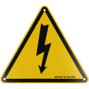 Warnschild-Hybrid-Blitz, Aluminium, 200 mm - KS Tools...