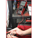 Digital Multimeter inkl. Prüfspitzen mit integriertem Schlagschutz - KS Tools 117.0215