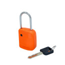 Absperr-Vorhängeschloss, orange, Metall, 38 mm - KS...