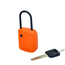 Absperr-Vorhängeschloss, orange, Verbundmaterial, 38...