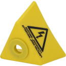 Dachaufsteller mit Blitzsymbol und Magnet - KS Tools 117.0223