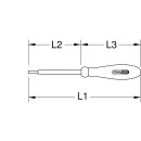 ERGOTORQUE VDE Innenvierkant-Schraubendreher #3, 265mm - KS Tools 117.0595