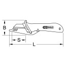 Kabelmesser mit Schutzisolierung und auswechselbarer Klinge, 189mm - KS Tools 117.1148