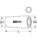 1/2" Stecknuss mit Schutzisolierung, 9mm - KS Tools...