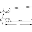 Ringschlüssel mit Schutzisolierung, gekröpft , 19mm - KS Tools 117.1319