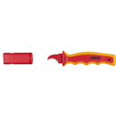 Absetzmesser mit Schutzisolierung, 180mm - KS Tools 117.1328
