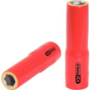 1/2" Stecknuss mit Schutzisolierung, lang, 11mm - KS...