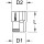 1/2" Stecknuss mit Schutzisolierung, 11/16" - KS Tools 117.1358