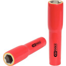 1/2" Stecknuss mit Schutzisolierung, XL, 19mm, 145mm...