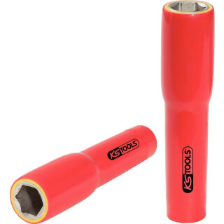 1/2" Stecknuss mit Schutzisolierung, XL, 32mm, 145mm - KS Tools 117.1379