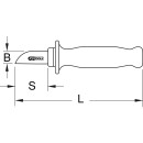 Kabelmesser mit Schutzisolierung, 205mm - KS Tools 117.1397