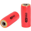 1/4" Bithalter mit Schutzisolierung, 40mm - KS Tools...