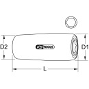 1/4" Bithalter mit Schutzisolierung, 40mm - KS Tools...