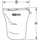 Tragetasche für Arbeitsschutzhelm, 500mm - KS Tools...