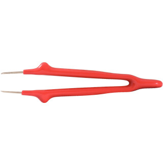 Pinzette mit Schutzisolierung, gerade, 15mm - KS Tools 117.1628
