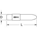 LED-Lampe mit Schutzisolierung, 90mm - KS Tools 117.1650