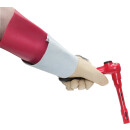 Elektriker-Schutzhandschuh mit Schutzisolierung, Größe 9, rot - KS Tools 117.1661