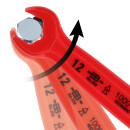 Ratschen-Maulschlüssel mit Schutzisolierung, 13 mm - KS Tools 117.2265