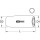 3/8" Bithalter mit Schutzisolierung für 1/4" Bits - KS Tools 117.2313