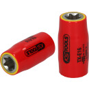1/2" Torx-E-Stecknuss mit Schutzisolierung, E14 - KS...