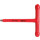 3/8" T-Griff-Aufsteckschlüssel mit Schutzisolierung, 200mm - KS Tools 117.3820
