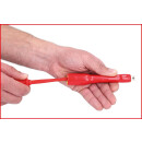 3/8" Verlängerung mit Schutzisolierung und Schraubenarretierung, 125mm - KS Tools 117.3823