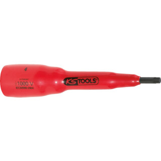 3/8" Bit-Stecknuss mit Schutzisolierung für Vielzahn(XZN®)-Schrauben, M10 - KS Tools 117.3894