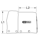 Isolatorenabdeckungen für Giebelisolatoren, 240 mm -...